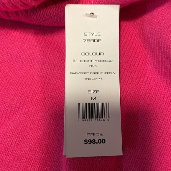 Hot pink sweater by French connection nwt - Picture 3 of 3